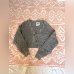 Women's cropped cardigan